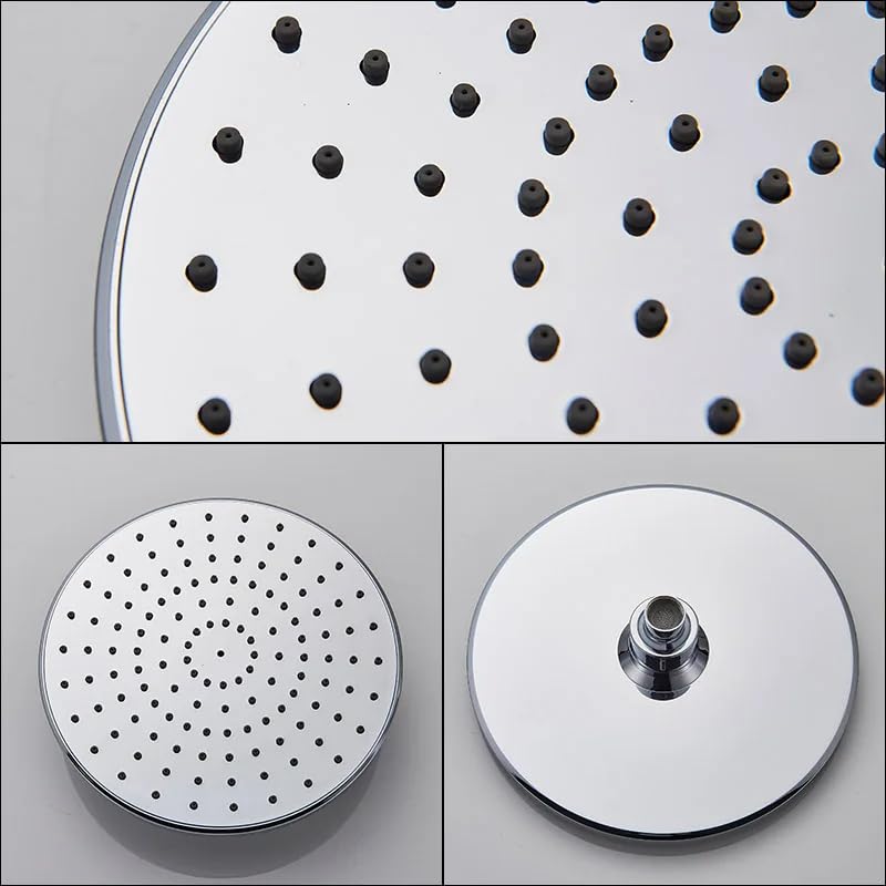 Ensembles de douche avec robinet chromé et douche à main murale cascade - 6