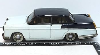 萬代屋【MGマグネット マークⅢセダン水色/紺】ブリキtin toy car箱無 Amazon.co.jp: 萬代屋 MG マグネット マークⅢ セダン 水色紺