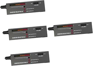 VILLCASE 4pcs Specialty Tools Emerald Jewelry Gold Gems Electronic Diamond Tester Gemstone Tester Gold Tester Kit Testing Tool Jewel Tester Pen Jewelry Checking Machine Detector Test Pen