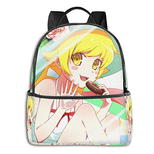 XCNGG Anime Chica Vampiro Shinobu Waifu Mochila Escolar para Estudiantes Ciclismo Ocio