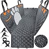 URPOWER Upgraded Dog Seat Covers with Mesh Visual Window 100% Waterproof Dog Car Seat Cover Nonslip Pet Seat Cover for…