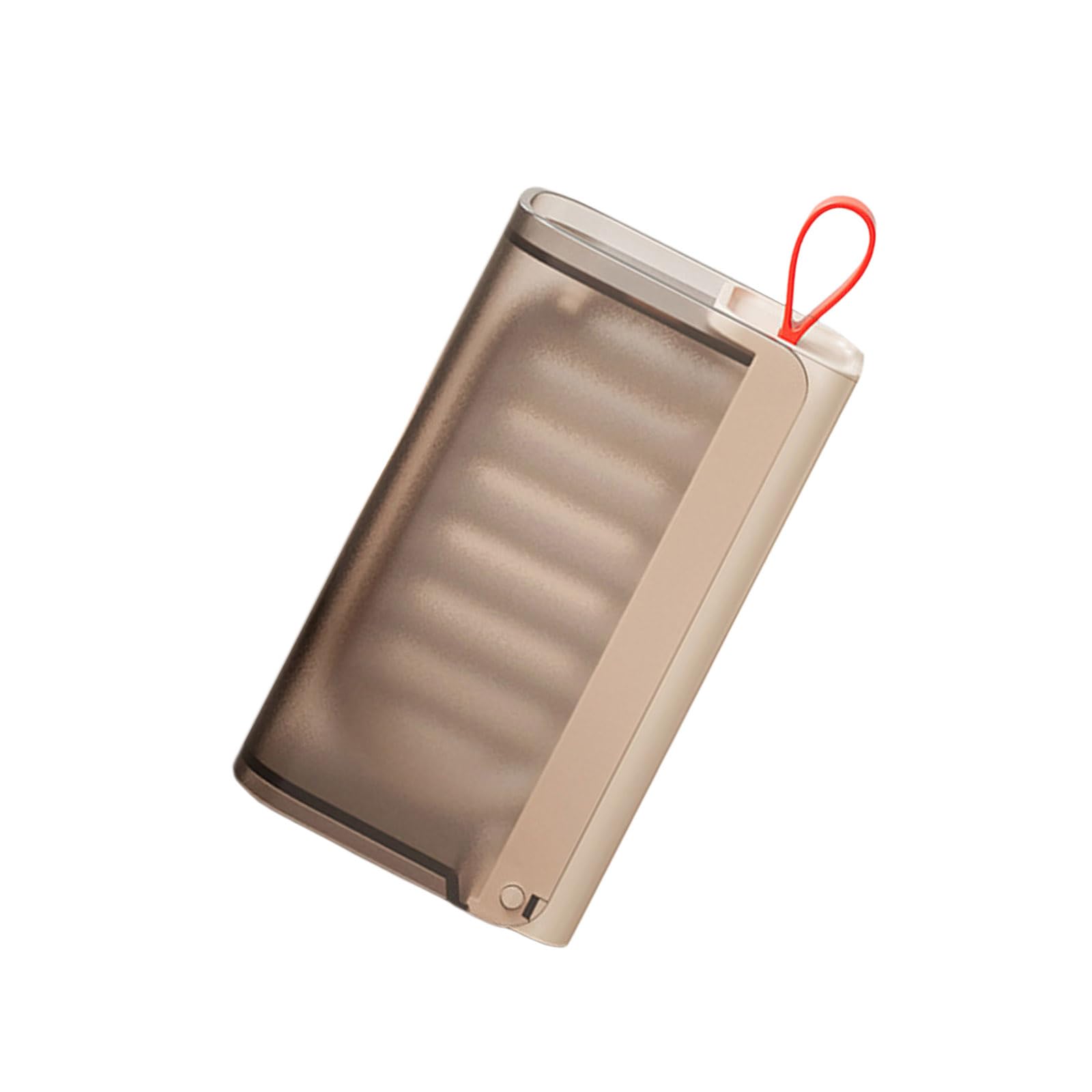 Buxuaaaa Portable Soap Container with Drying Holes Food Grade Bathroom Organize for Trip Travel Soap Case with Lid