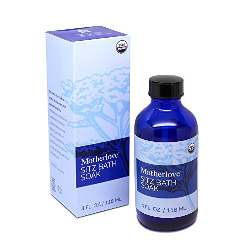 Image of Motherlove Organic Sitz Bath Soak for Postpartum Discomfort, 4 oz Bottle
