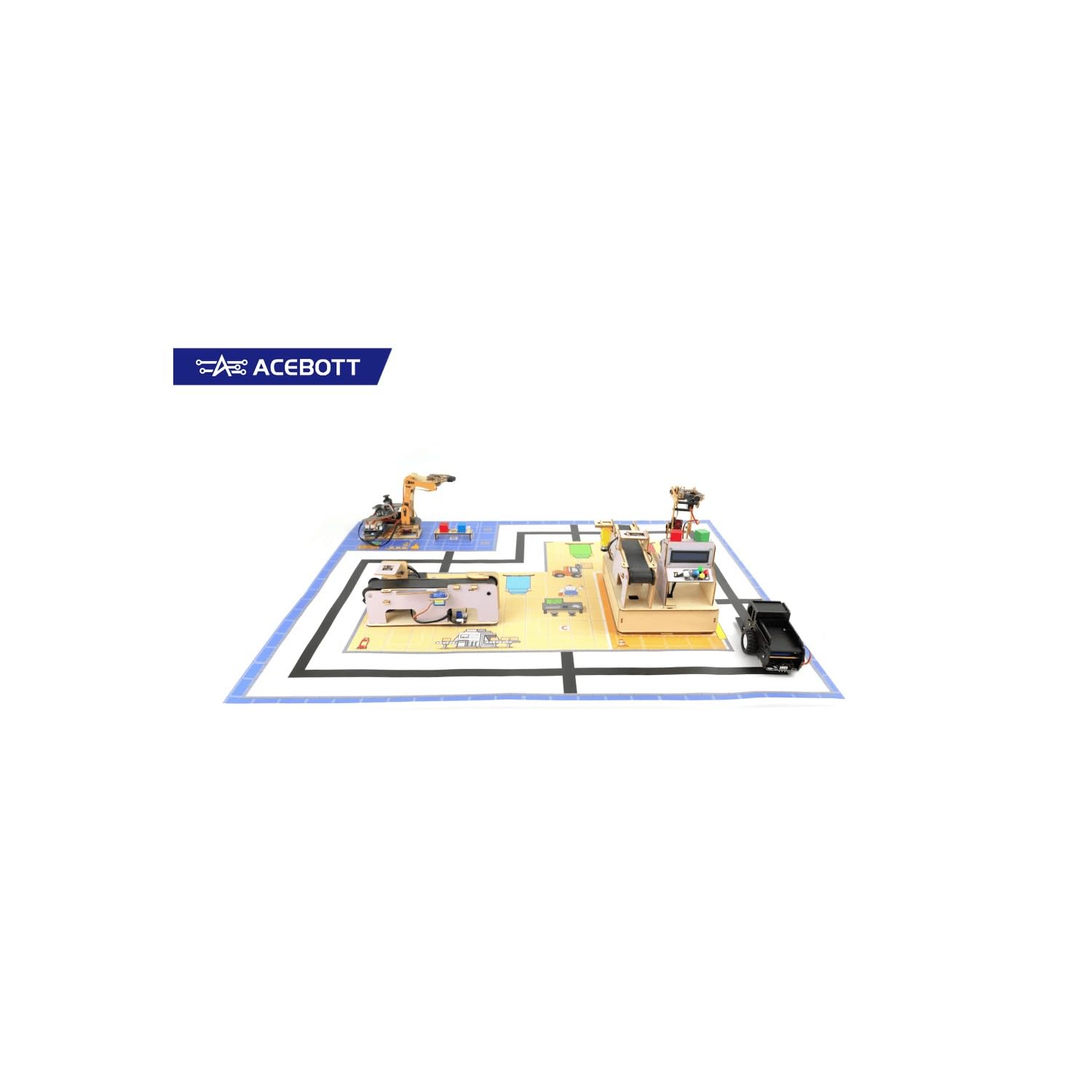 QE032 TruckBott Zestaw Edukacyjny Smart Factory Level 2