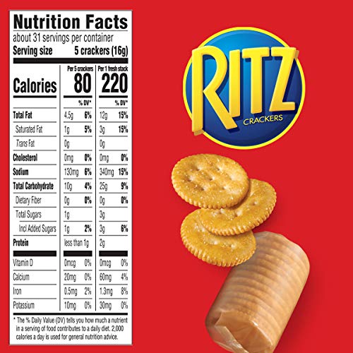 Image of RITZ Fresh Stacks Original Crackers, Family Size, 1.8oz