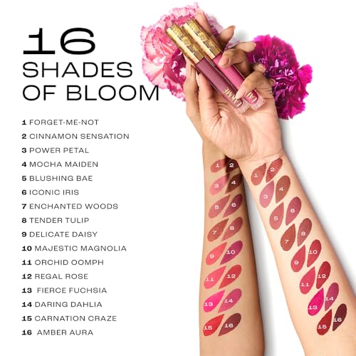 Image of Lakme Rouge Bloom Matte Lip Liquid Mocha Maiden 301-3.5ml