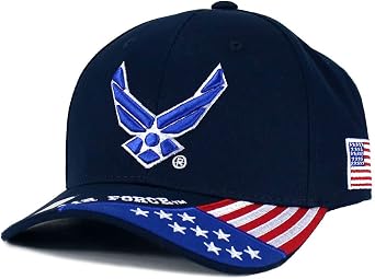 US AIR Force Hat USAF Officially Licensed Veteran Military Baseball Cap