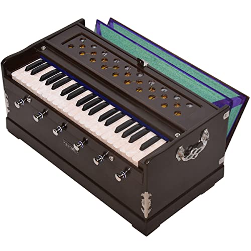 Aarohi S39 "Travel" Harmonium | Professionally Tuned & Refined In U.s. | Indian Instrument ~ Handmade, Lightweight, Perfect For Yoga, Kirtan #TOP3