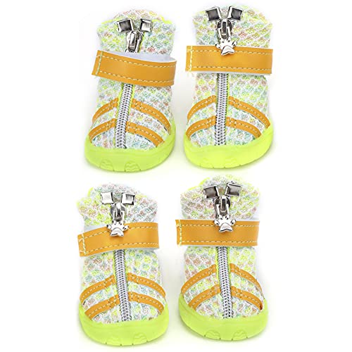 Sapatos Pequenos de Cachorro, Sapatos de Cachorro 4pcs para Pequenas Botas de de Pequenas para Cães