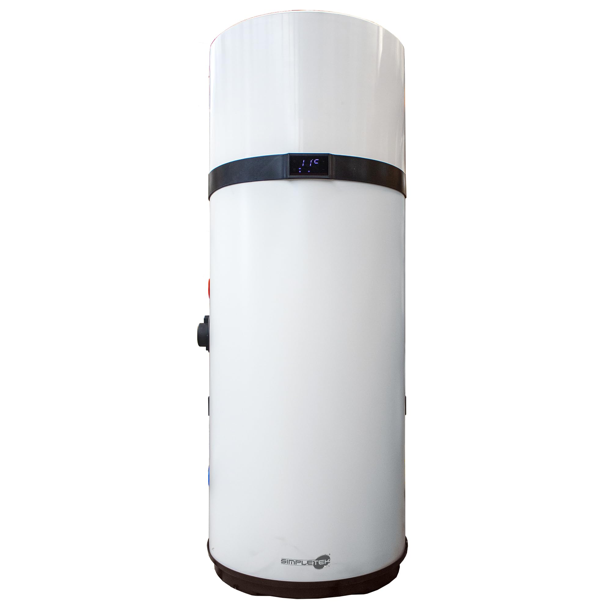 SIMPLETEK - Boiler 200 lt con Pompa di Calore Integrata Scaldacqua Elettrico per Pannelli Solari 1820W Ideale per Fotovoltaico Ecologico Domestico
