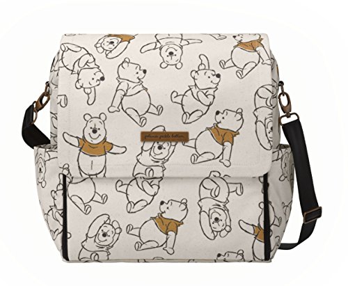 Petunia Pickle Bottom Boxy Backpack | Diaper Bag | Diaper Bag Backpack for Parents | Top-Selling Stylish Baby Bag | Sophisticated and Spacious Backpack for On The Go Moms | Winnie The Pooh