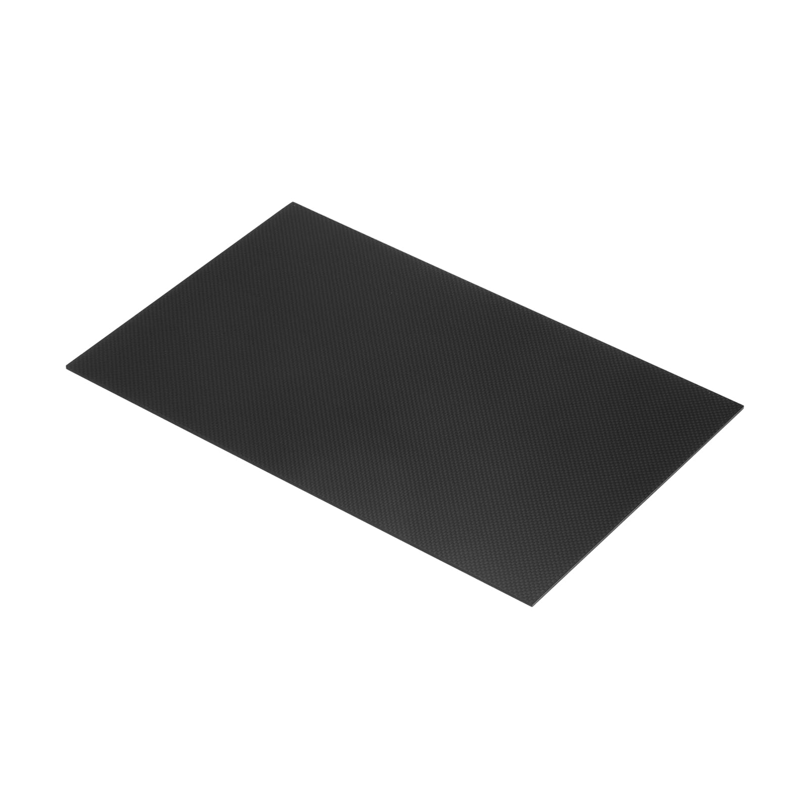 QUARKZMAN 1 Pièce Feuille de Fibre de Carbone 400x250x1mm Surface Brillante Plaque de Fibre de Carbone Plate Tissage Uni pour Cerfs-Volants Avion RC