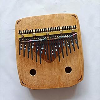 WYKDL Kalimba 17 en Bois Massif Clé Pouce Piano Remarque Sculpté Starter Finger Piano avec Kalimba Case Tune Livret d… - Les Beatles, Paul McCartney, John Lennon, RIngo Starr, George Harrison