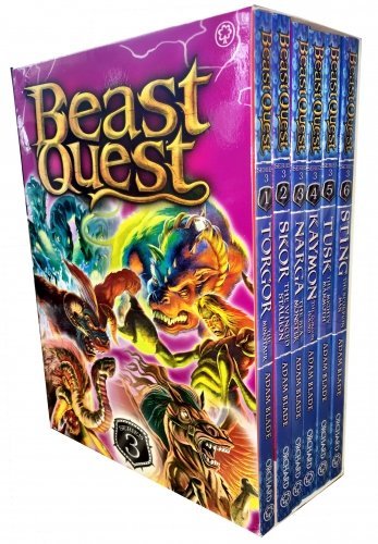 Beast Quest Box Set Series 3 The Dark Realm 6 Books Collection Set (Books 13-18)