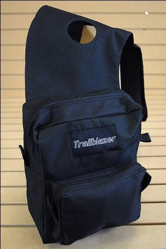 BLACK Poly Deluxe Horn Bag With 2 Water Bottles And 2 Compartments