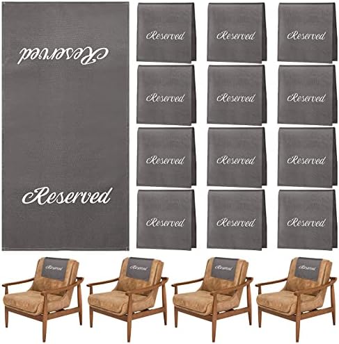 Amazon.com: 24 Pcs Reserved Chair Signs, Church Pew Reserved Seating ...