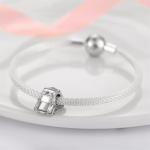 Miniatura 7 de XinYouZhi Dijes de plata para pulseras, collares, colgantes de plata de ley S925 con circonita cúbica, dijes de cuentas de café y viaje para hacer