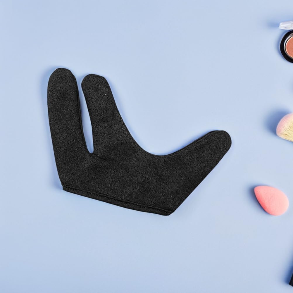4pcs Protection Gloves: Heat Resistant Gloves 3 Finger Mittens for Barber Hair Styling Perming Hair Curling Wand Flat Iron