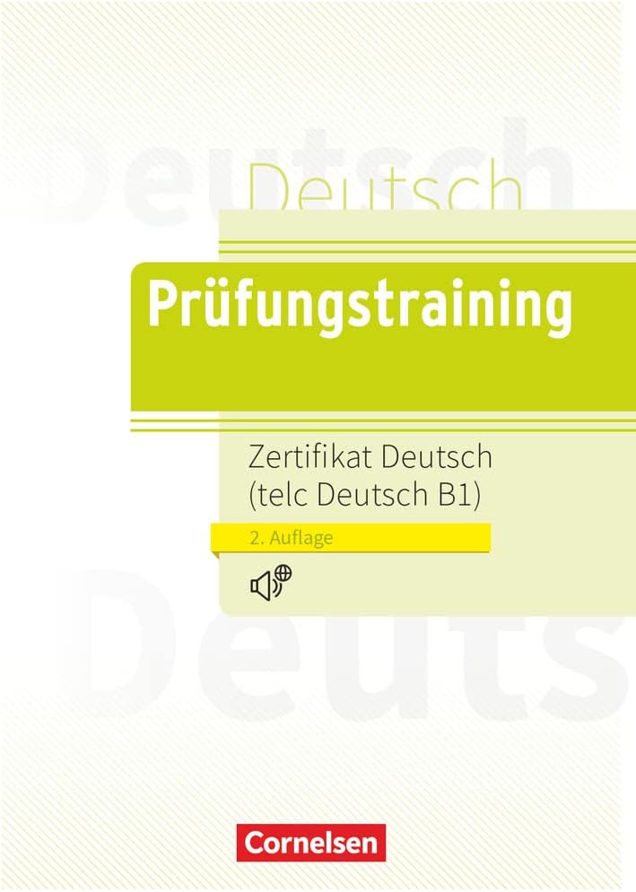 Prüfungstraining: Zertifikat Deutsch