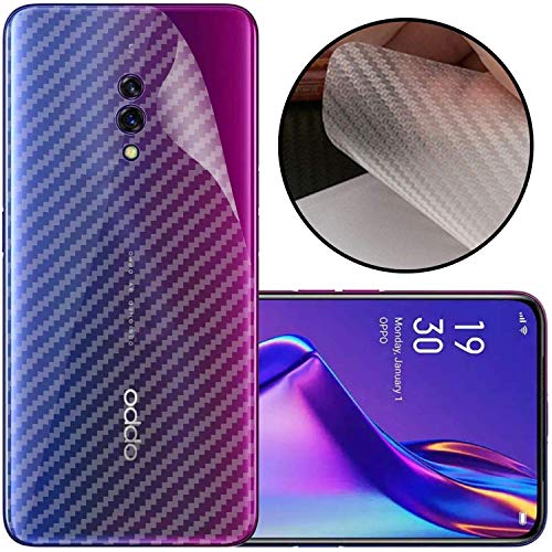 Image of Compatible with Oppo K3 Back Screen Protective Film Carbon Fiber Skin Transparent Screen Guard Sticker