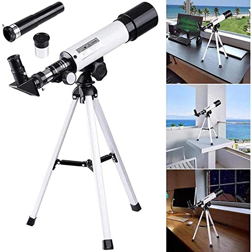 Telescopio Astronómico Portátil con Trípode Desmontable 50mm miniatura 6