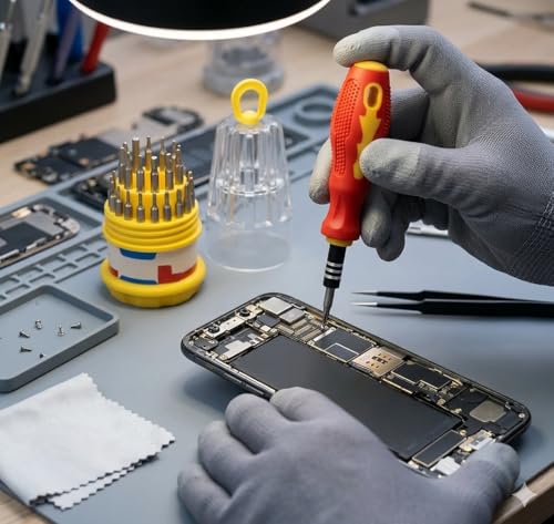 Image of SP Electron JACKLY 31-in-1 Precision Screwdriver Set with Magnetic Bits & Storage Case - Multi-Purpose Tool Kit for Mobile, Laptop, Watch, Camera, Eyeglass Repair