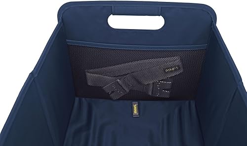 Miniatura 5 de meori Caja plegable mediana + asa de transporte extraíble, azul marino, 2 2