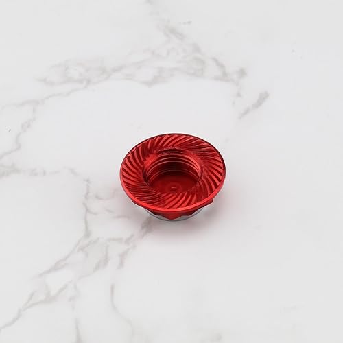 Miniatura 6 de 4 piezas de tuerca hexagonal para automóvil RC de 0.669 in, cubierta antipolvo, repuesto para automóvil RC de 18, camión todoterreno RC compatible