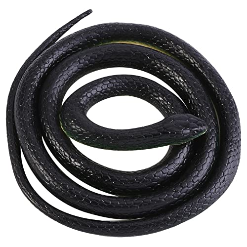 [Realistic Rubber Snake Toy] 130Cm Garden Props For Funny Practical Jokes, Halloween Decorations, And Gag Gifts - Animal Replica Novelty Toy For Kids #TOP8