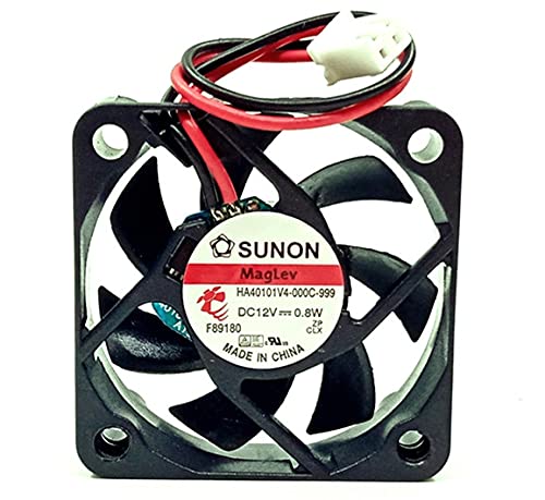 12V 0.8W 4010 Cooling Fan, 40x40x10mm, 12V 0.8W, Desktop, Laptop, Server Compatible