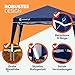 CASARIA® Pavillon Capri 3x3m Pop-Up UV-Schutz 50+ Wasserdicht Winterfest mit Tasche Faltbar Stabil Camping Garten Faltpavillon Partyzelt Blau
