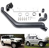 Un conjunto completo de kit de tubo de salida de aire elevado, sistema de inducción de inducción. Colocación de snorkel: lado derecho.