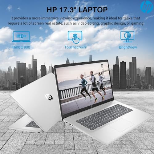 Image of HP-Laptops Touchscreen-17inch - Windows 11 - Stylus Pen - AMD Ryzen 5 7530U - College Students Business - 2024 Computadoras Laptop en oferta - Wi-Fi 6 - Large Screen (64GB RAM |1TB PCIe SSD)