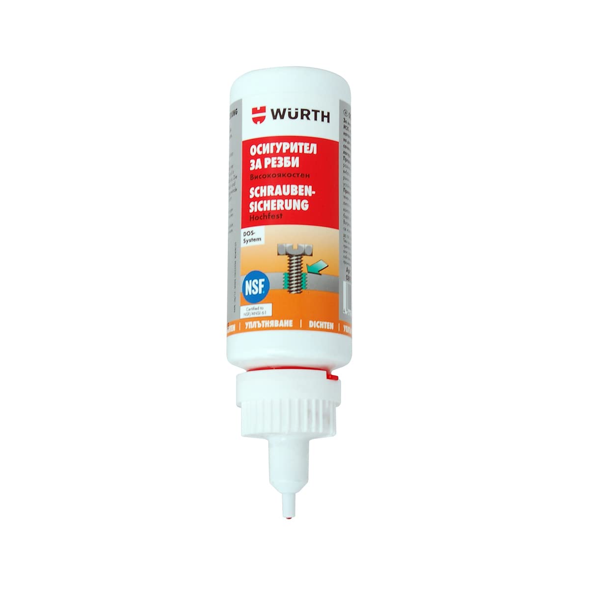 Würth Dichtmasse, Dichtungsmasse, Paste, Wasserfest, Rohr, Schraubverbindung, 50g