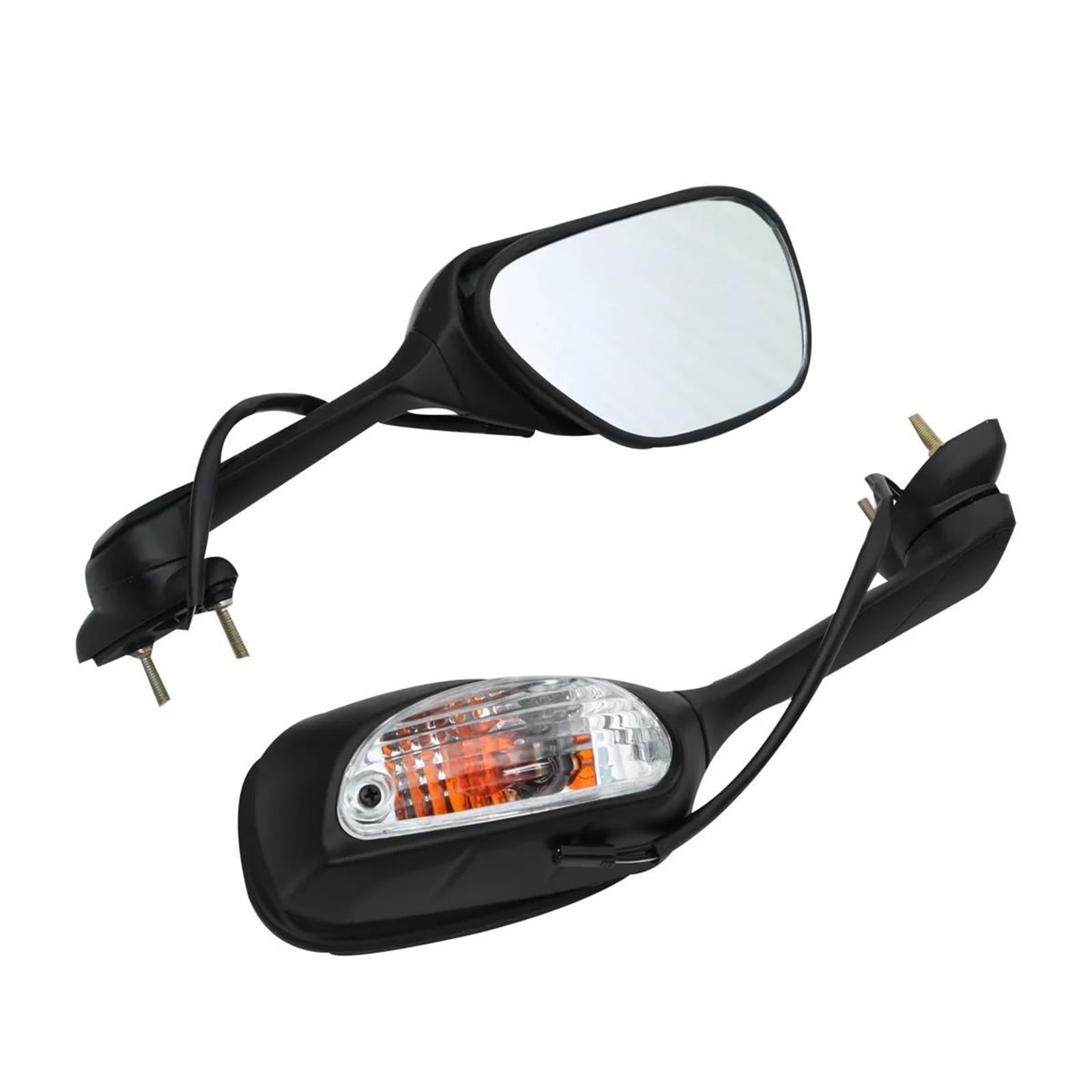 Rétroviseurs clignotants moto GSXR 600 750 avec miroirs grand angle