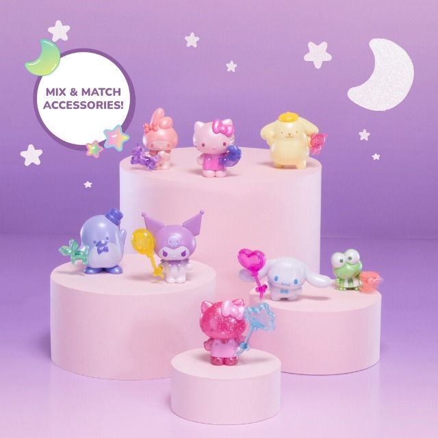 Amazon.com: Jazwares Hello Kitty and Friends Dreamland 8-Pack with