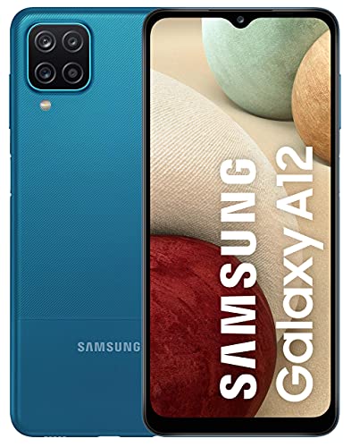 Samsung Galaxy A12 - Smartphone 128GB, 4GB RAM, Dual Sim, Blue