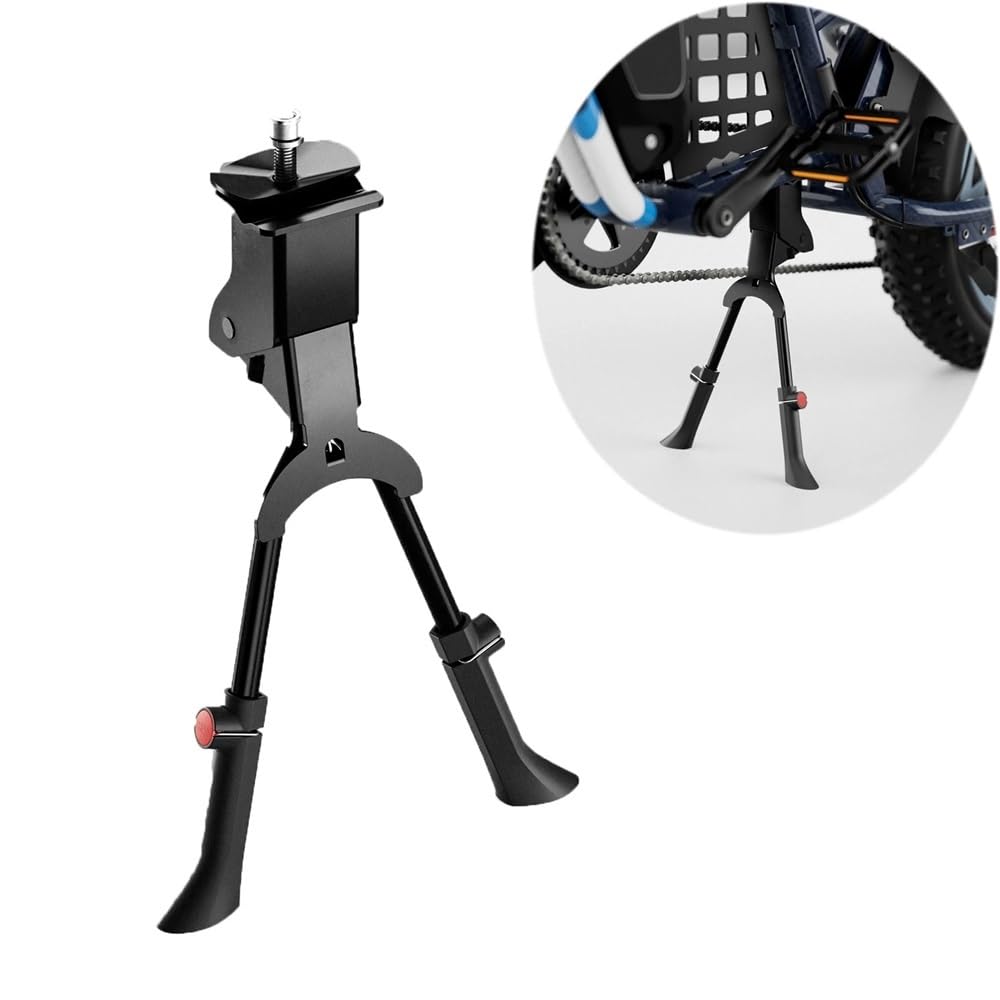 Caballete Rueda Soporte De Bicicleta Doble Pata Para Super73, Con Montaje Central Y Altura Ajustable Para Bicicletas 24 A 28 Pulgadas
