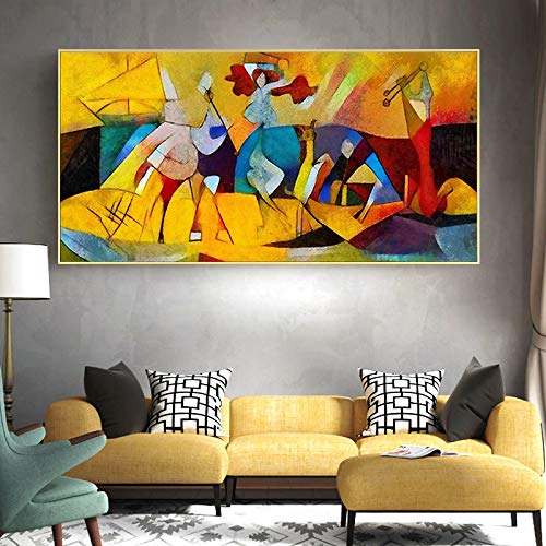 Impression murale Picasso sur toile de haute qualité sans cadre