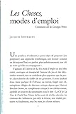Les Choses,Modes d'Emploi: Comment on Lit Georges Perec