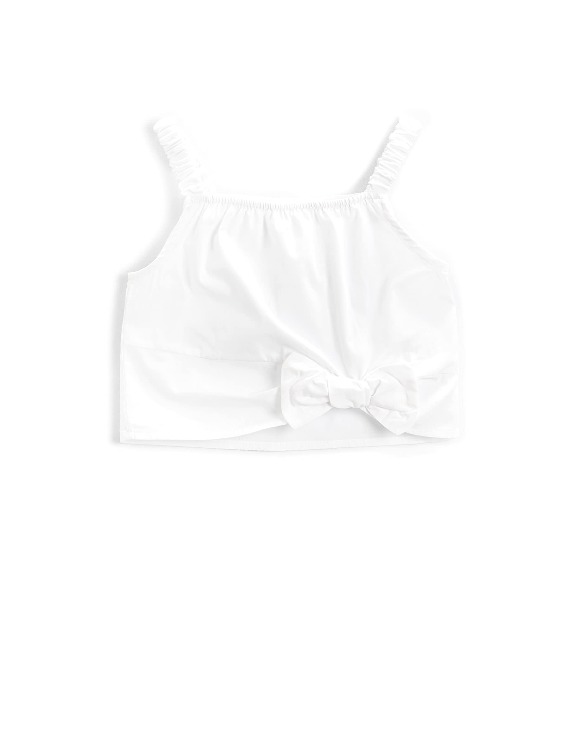 Askılı Poplin Bluz Pamuklu Askılı Poplin Bluz Pamuklu Kız çocuk