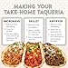 Tacotarian Plant Based Taco Meat Jackfruit, Beyond Meat & Tomatoes | Gluten Free Taco Filling with Rich Flavors | Pack of 6 - 60 oz (10 oz each) (Birria Lover)