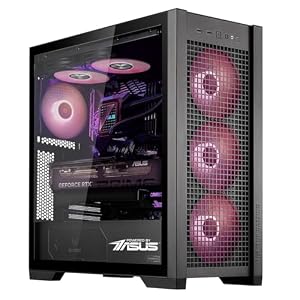 VIST GT302 Ryzen 7 7800X3D RX 6800 XT 32GB SSD 1TB WiFi W11