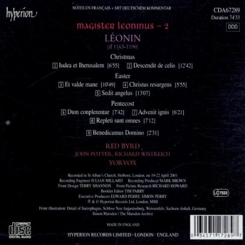 Magister Leoninus - Musique pour l'office à Paris au XIIe siècle