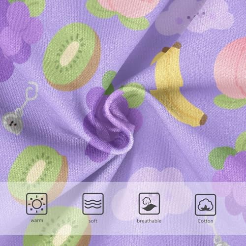 Girls' Underwear Banana Kiwi Peaches Grapes Toddle Brief Panties 2-8 Years 203005923