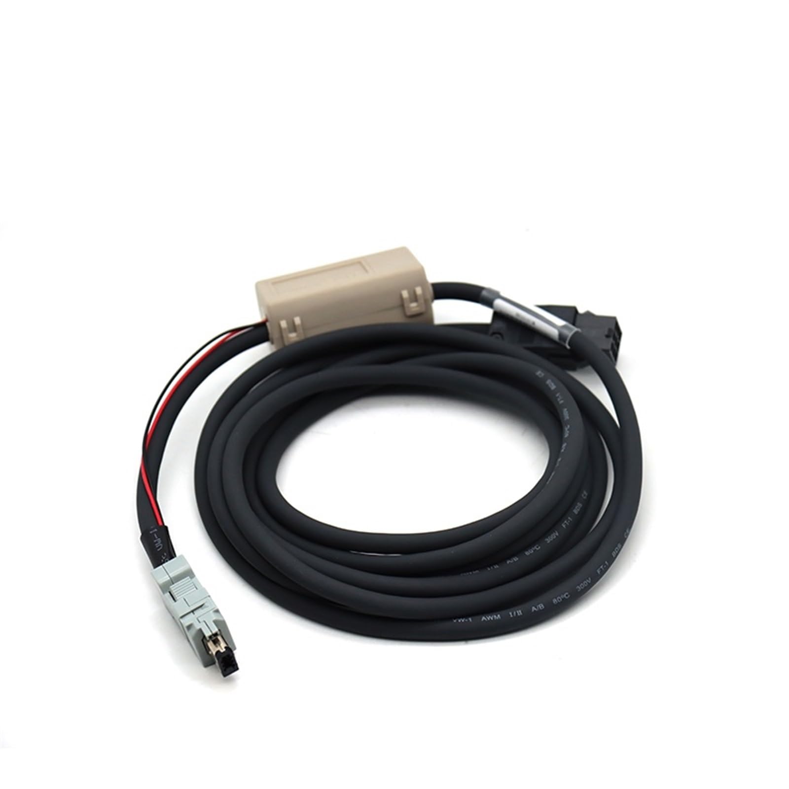 JDOUNFMO Servo Motor Absolute Value Power Cable ACS3-CAPW1103 ACS3-CAPW1105 Encoder Cable ACS3-CAEB2A03 ACS3-CAEB2A05 for A3 Series (Color : Power Cable, Size : 3M)