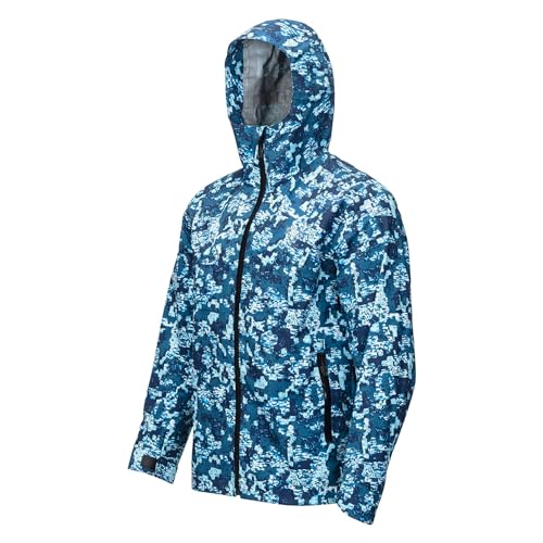 FORLOH Men's Airalite Rain Jacket - Lightweight Waterproof Rain Coat | Breathable, Packable, Fishing & Hunting Jacket