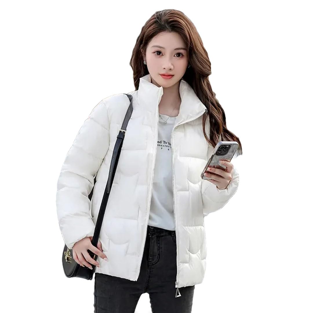 Cappotto invernale da donna in parka coreano Slim Loose Jacket Studente Breve Giù Cappotto di Cotone