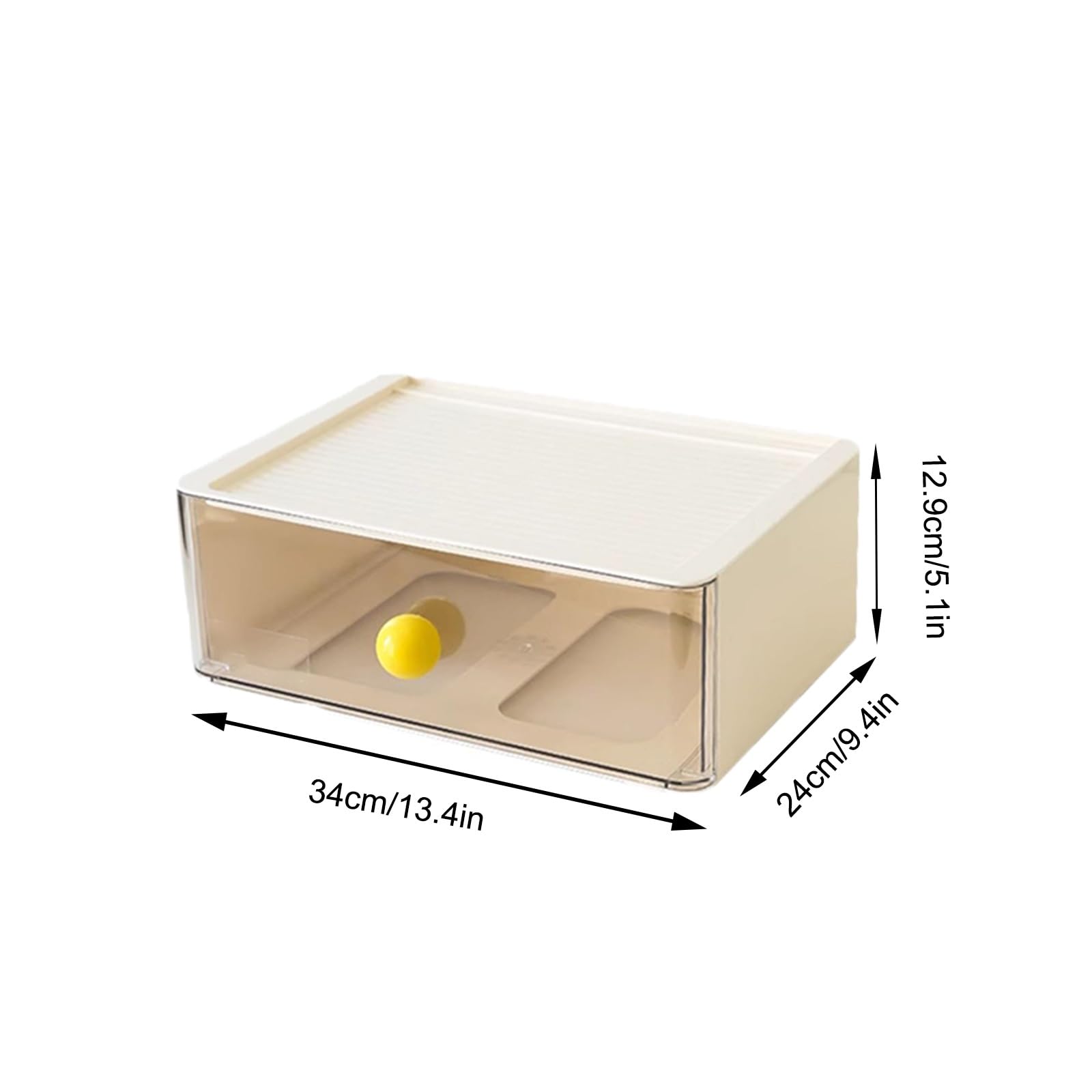 Organizador Escritorio Versátil, Organizadores de Cajones, Organizador de Escritorio de Gran Capacidad, Caja de Almacenamiento con Cajón Deslizante(Green)