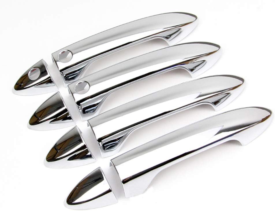 erushautoparts Ultra Chrome Door Handle Covers for 2013-2017 Honda Accord/2017-2019 Honda Ridgeline